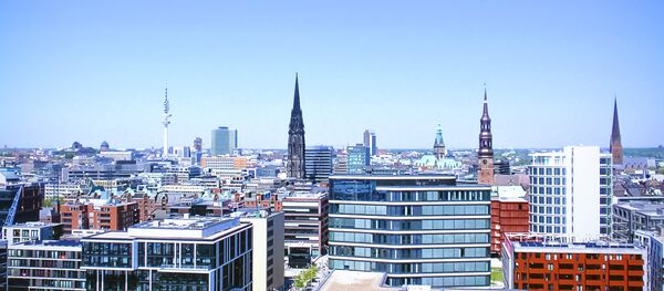 Панорама Хамбурга, Немачка - Sputnik Србија