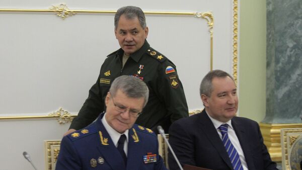 Sergej Šojgu i Dmitrij Rogozin - Sputnik Srbija