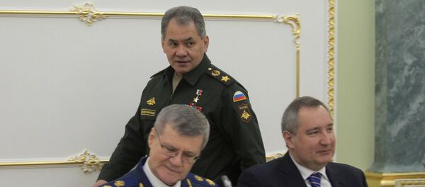 Sergej Šojgu i Dmitrij Rogozin - Sputnik Srbija