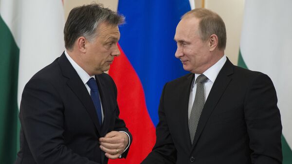 Sastanak Vladimir Putin i Viktor Orban - Sputnik Srbija