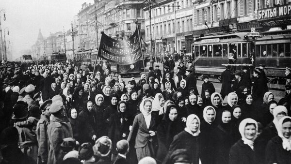 Demonstracije žena 1917. godine - Sputnik Srbija