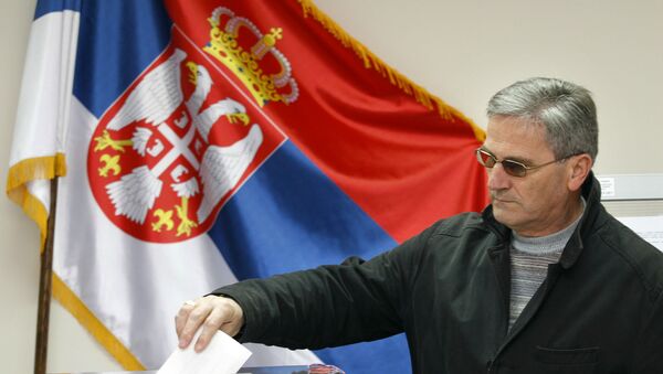 Srpska zastava na izborima u RS - Sputnik Srbija