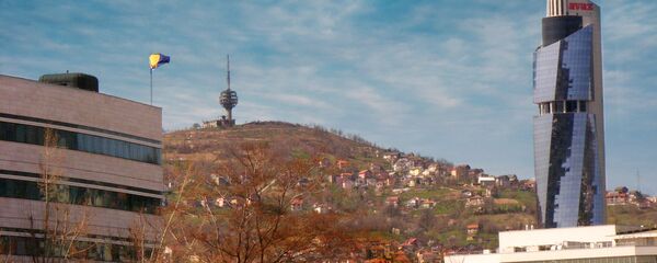 Застава БиХ у Сарајеву Застава БиХ у Сарајеву - Sputnik Србија