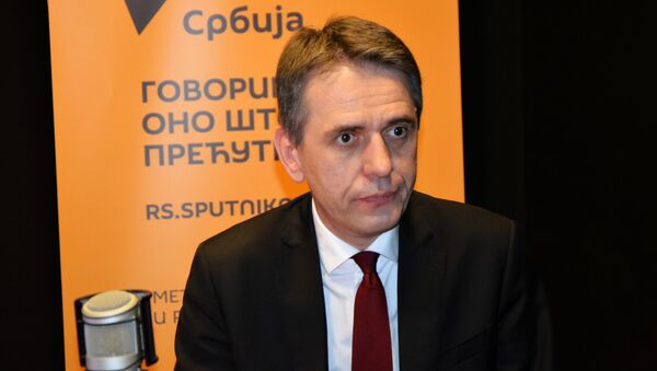 Predsednički kandidat Saša Radulović - Sputnik Srbija