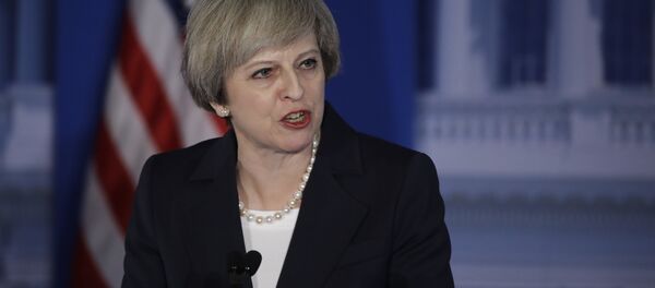 Premijerka Velike Britanije Tereza Mej Premijerka Velike Britanije Tereza Mej - Sputnik Srbija