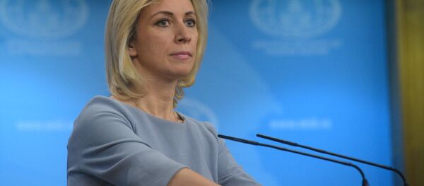 Портпарол Министарства спољних послова Русије Марија Захарова - Sputnik Србија