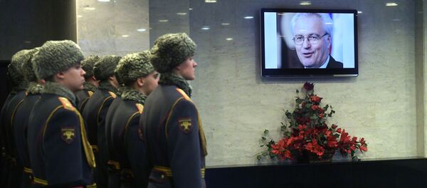 Komemoracija povodom smrti Vitalija Čurkina Komemoracija povodom smrti Vitalija Čurkina - Sputnik Srbija