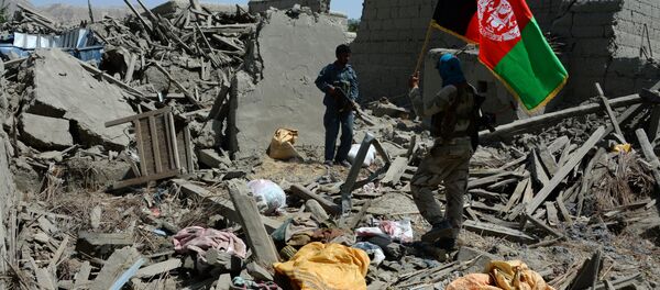 Уништене зграде у Авганистану Уништене зграде у Авганистану - Sputnik Србија