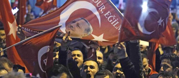 Miting Erdoganovih pristalica - Sputnik Srbija