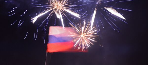 Празнични концерт након референдума у Симфиропољу - Sputnik Србија