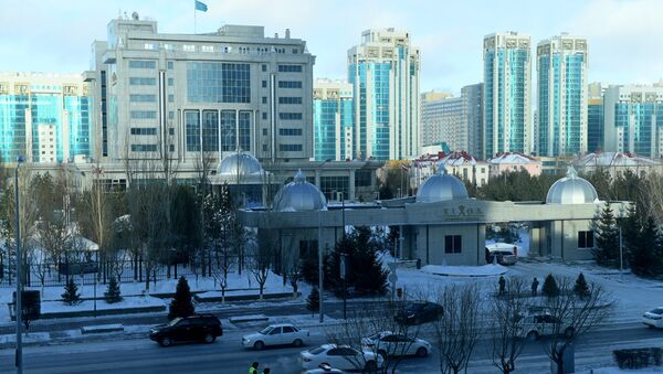 Поглед на хотел Риксос у Астани где се одржавају међусиријски преговори - Sputnik Србија