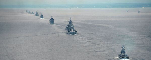 Бродови Пацифичке флоте Русије током вежби у Источном војном округу Бродови Пацифичке флоте Русије током вежби у Источном војном округу - Sputnik Србија