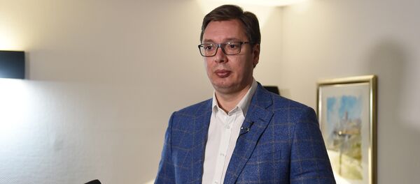 Premijer Srbije Aleksandar Vučić Premijer Srbije Aleksandar Vučić - Sputnik Srbija