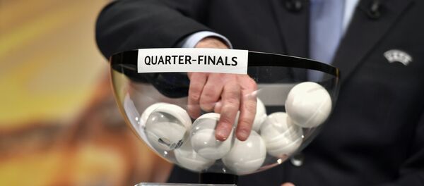 Жреб у Ниону за четвртину финала Лиге шампиона Жреб у Ниону за четвртину финала Лиге шампиона - Sputnik Србија