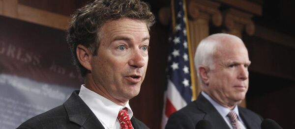 Сенатори САД Ренд Пол и Џон Мекејн - Sputnik Србија
