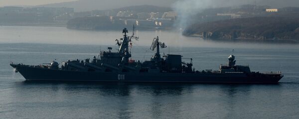Гардијска ракетна крстарица Варјаг на Босфору. - Sputnik Србија