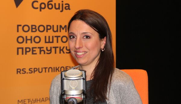 Direktorka Beogradskog festivala igre Aja Jung Direktorka Beogradskog festivala igre Aja Jung - Sputnik Srbija