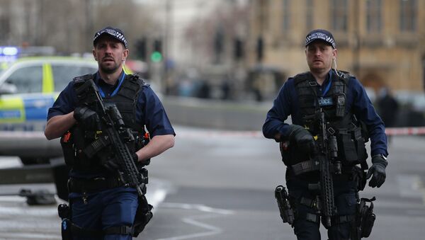 Policija posle pucnjave u Londonu 22.03.2017. - Sputnik Srbija
