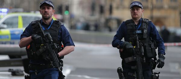 Policija posle pucnjave u Londonu 22.03.2017. - Sputnik Srbija