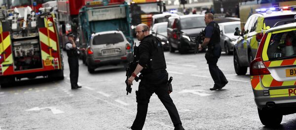 Полиција после пуцњаве у Лондону 22.03.2017. - Sputnik Србија