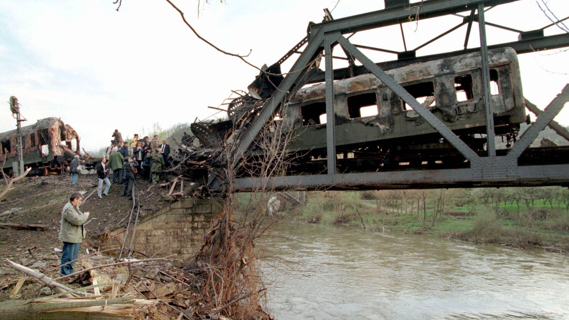 Грделица, мост, 1999. - Sputnik Србија, 1920, 12.04.2022