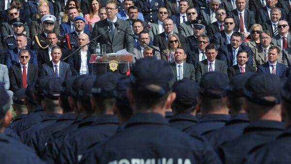 Промоција младих полицајаца - Sputnik Србија