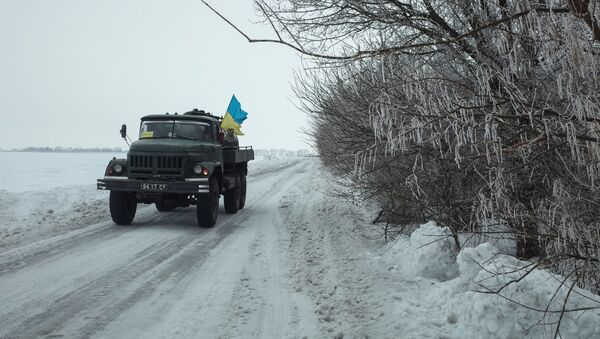 Возило украјинске војске - Sputnik Србија