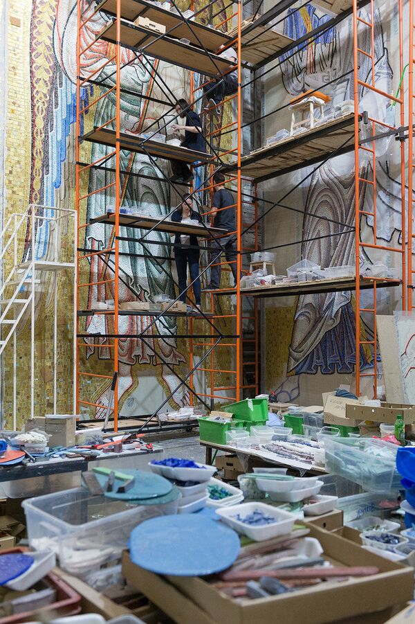 Радови у московском студију „Мухин“ - Sputnik Србија