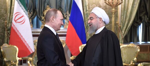 Vladimir Putin i Hasan Rohani - Sputnik Srbija