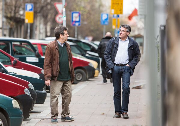 Vojislav Koštunica i Aleksandar Popović Vojislav Koštunica i Aleksandar Popović - Sputnik Srbija