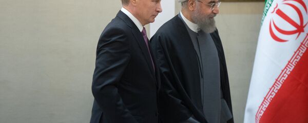 Vladimir Putin i Hasan Rohani - Sputnik Srbija
