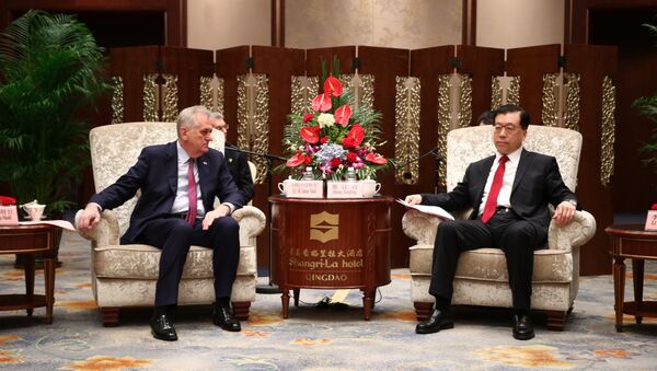 Predsednik Srbije Tomislav Nikolić u zvaničnoj poseti Kini - Sputnik Srbija