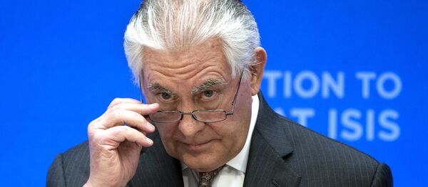 Амерички државни секретар Рекс Тилерсон Амерички државни секретар Рекс Тилерсон - Sputnik Србија