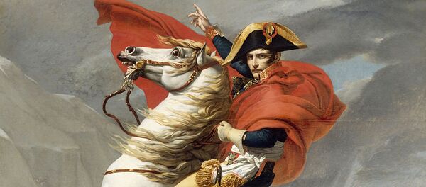 Žak-Luj David - Napoleon prelazi Alpe - Sputnik Srbija