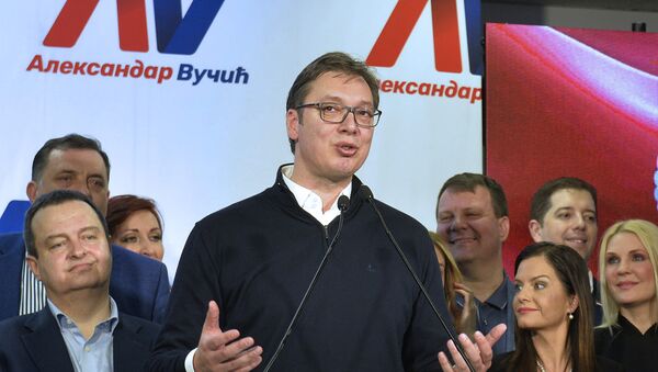 Novi predsednik Srbije Aleksandar Vučić - Sputnik Srbija