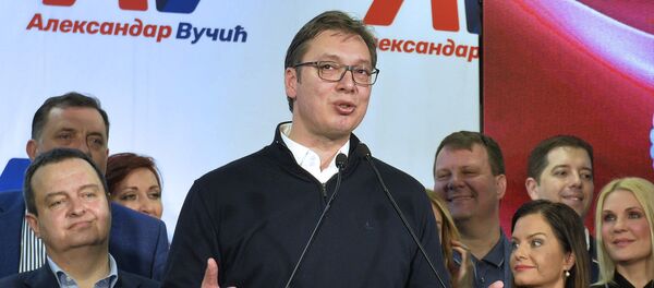 Нови председник Србије Александар Вучић - Sputnik Србија