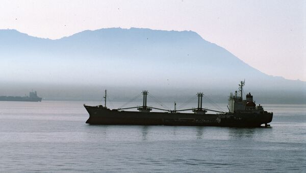 Теретни брод у Гибралтару - Sputnik Србија