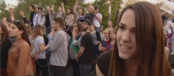 Протести у Београду - Sputnik Србија