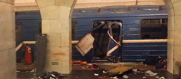 Posledice eksplozije u metrou Sankt Peterburgu, Rusija - Sputnik Srbija