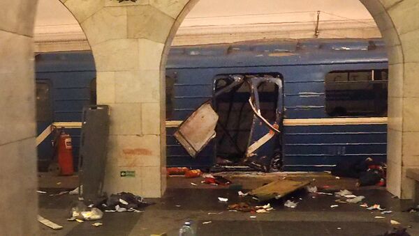 Posledice eksplozije u metrou Sankt Peterburgu, Rusija - Sputnik Srbija