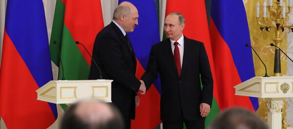 Vladimir Putin i Aleksandar Lukašenko Vladimir Putin i Aleksandar Lukašenko - Sputnik Srbija