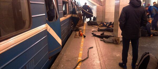 Последице експлозијеу метроу у Санкт Петербургу - Sputnik Србија