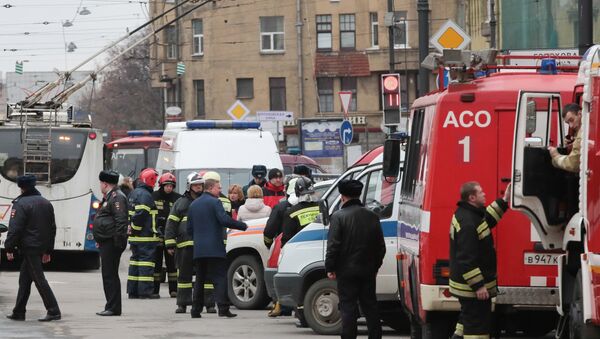 Експлозија у метроу у Санкт Петербургу - Sputnik Србија