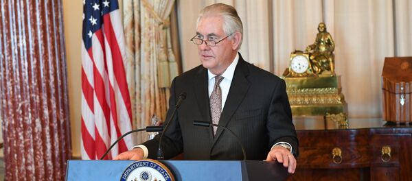 Државни секретар САД Рекс Тилерсон Државни секретар САД Рекс Тилерсон - Sputnik Србија