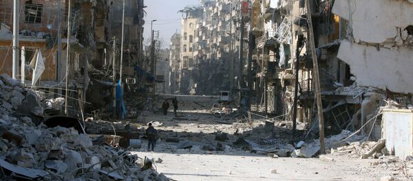 Рушевине у близини Алепа - Sputnik Србија