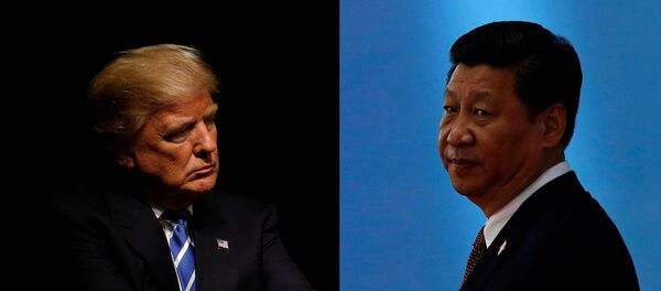 Доналд Трамп и Си Ђинпин - Sputnik Србија