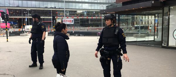 Стокхолм после терористичког напада 7.априла 2017. године - Sputnik Србија