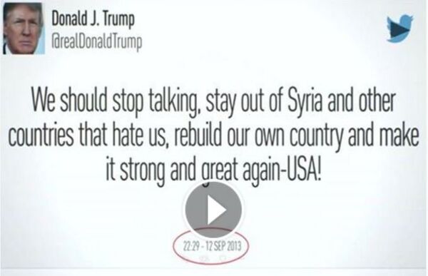 Tramp tviter Tramp tviter - Sputnik Srbija