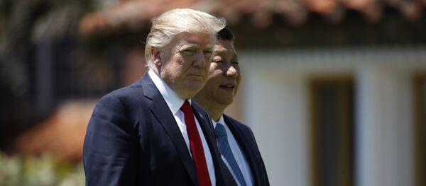 Председник САД Доналд Трамп и председник Кине Си Ђинпинг Председник САД Доналд Трамп и председник Кине Си Ђинпинг - Sputnik Србија