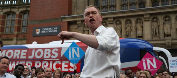 Тим Ферон, лидер британских Либералних демократа у Бирмингему - Sputnik Србија